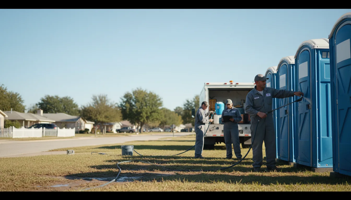 Long-Term Portable Toilet Rental in Cuthbert, GA near me